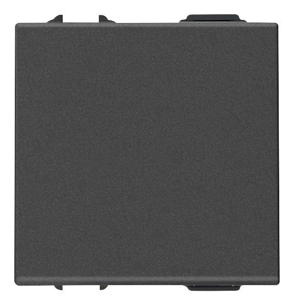 Vimar Neve Up 1P No 10A 2M Puşbuton Karbon Siyah