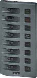 Blue Sea Systems WeatherDeck Su Geçirmez Sigorta Paneli 8 Pozisyonlu