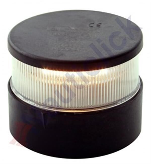 Aqua Signal 34 Serisi 360 Yeşil LED seyir feneri 12/24V Siyah