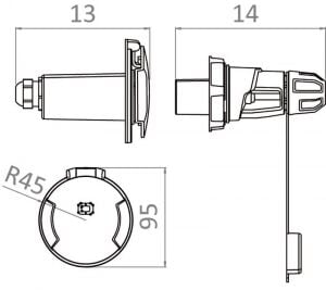 Frilight Dimmer 230 V 16 A