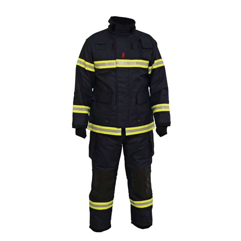 LALIZAS Antipiros İTFAİYECİ CEKET & PANTALONU, Mavi, XL,SOLAS/MED