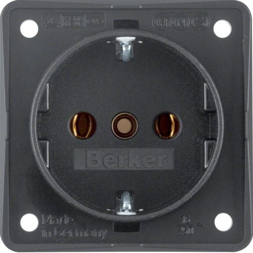 Berker İntegro Antrasit Priz