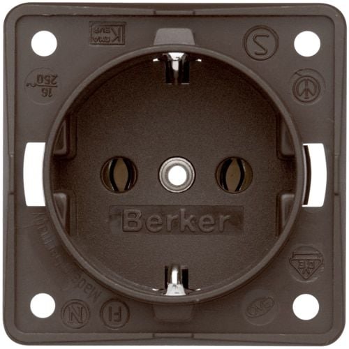 Berker İntegro Kahverengi Priz