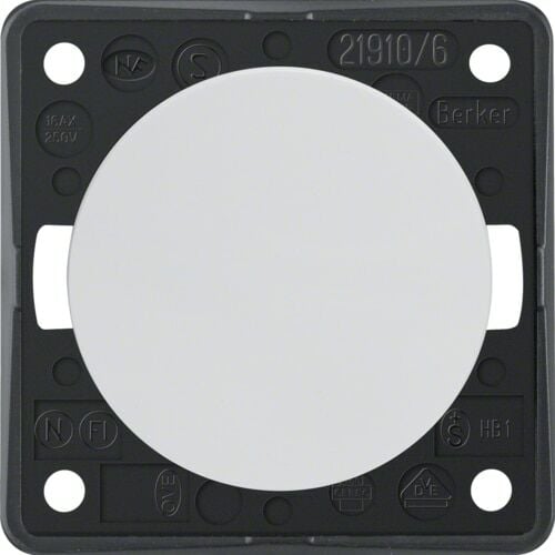 Berker İntegro Beyaz Vaviyen 56X56 MM