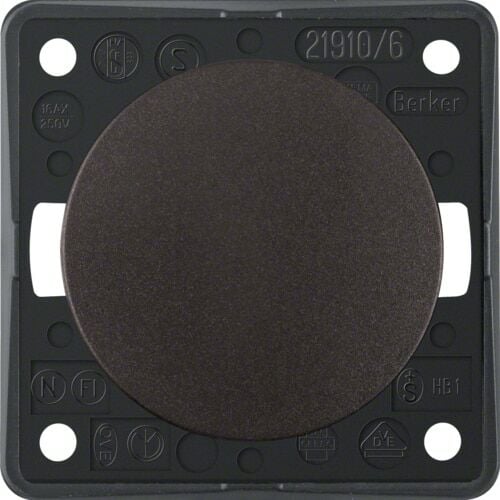 Berker İntegro Kahverengi Vaviyen 56X56 MM