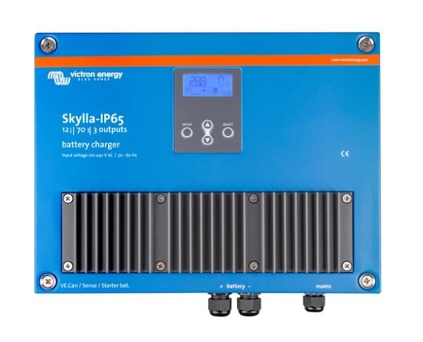SKYLLA IP65 CHARGER 12V/70A(3) 120/240V