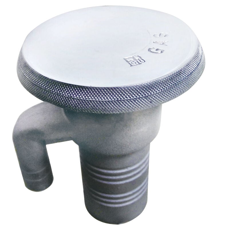 DOLUM KAPAĞI, INOX, Ø38mm, havalandırma Ø16mm SU