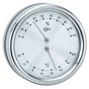 Barigo Orion Serisi Göstergeler Termo-Higrometre Kadran Siyah