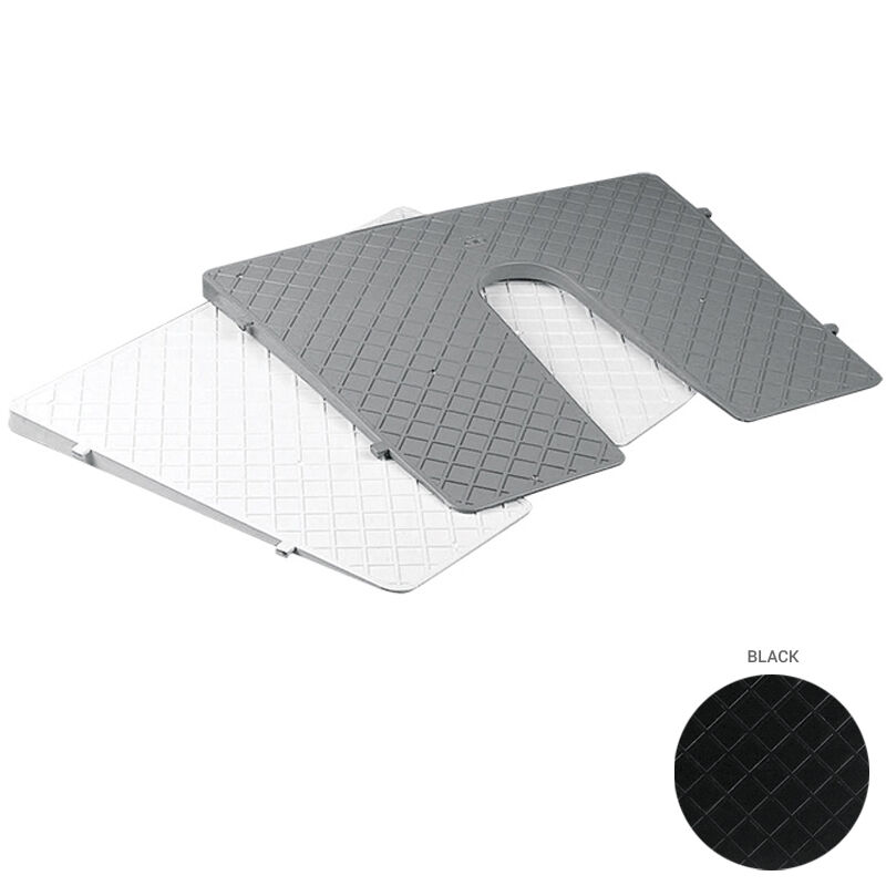 Transom Pad Tilted, 450x360mm, Grey