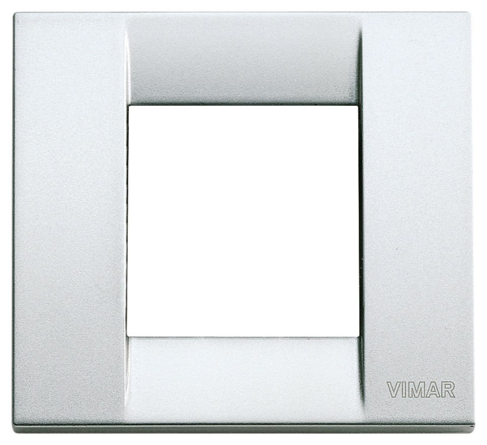 Vimar İdea 17092.21 Birli / İkili Gümüş Çerçeve