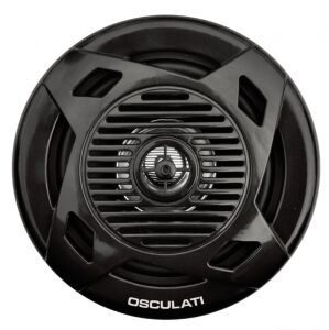 Osculati İki Yollu Marin Siyah Hoparlör 6,5'' 180 mm
