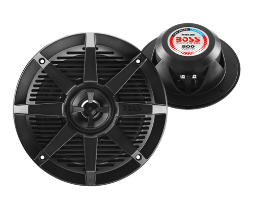 BOSS Audio Systems MR62B Siyah Marin Hoparlör 165mm