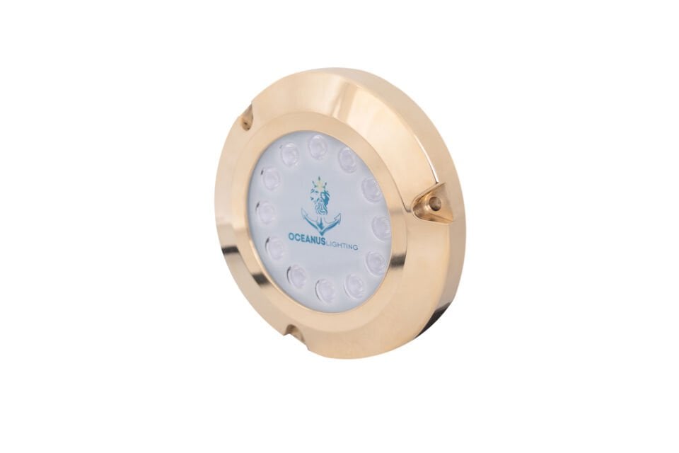 Oceanus Su Altı Aydınlatma Lambası 12 Led Bronz