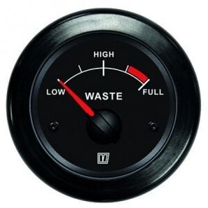 Vetus Pis Su Tankı Seviye Göstergesi 12/24 Volt