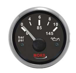 Mors Yağ Göstergesi 10 Bar 12-24 V
