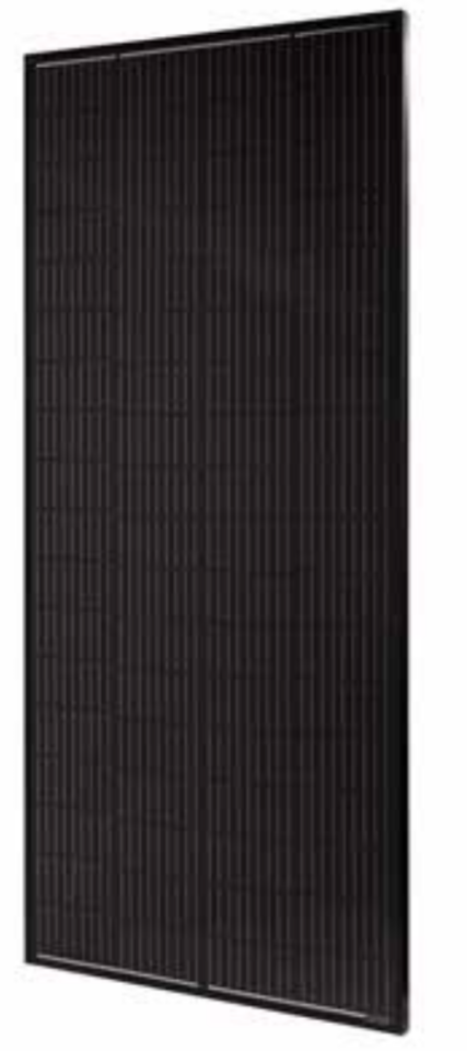 Apex Monokristal 205 W Half-Cut Full Black Solar Panel