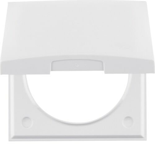 Berker İntegro Kapaklı Çerceve Beyaz