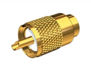 Shakespeare PL-259-G Altın Kaplamalı Sarı Konnektör