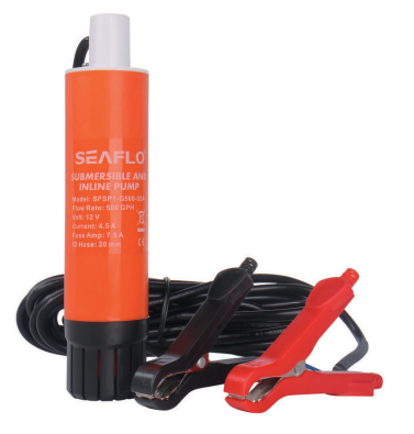Seaflo Su ve Yakıt Pompası 12 V  Maşalı  500 Gph