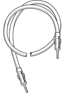 Shakespeare 4352 Marine AM/FM Kablo Uzatma Kiti