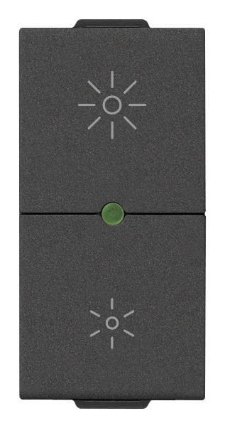 Vimar Neve Up 09135.1.CM Master Dimmer 230V Üniversal Karbon Siyah