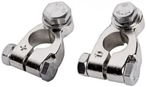 Akü Kutup Başı Çift Nikel Kaplı