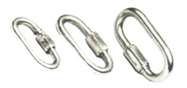 Oval Krom Karabina 12mm