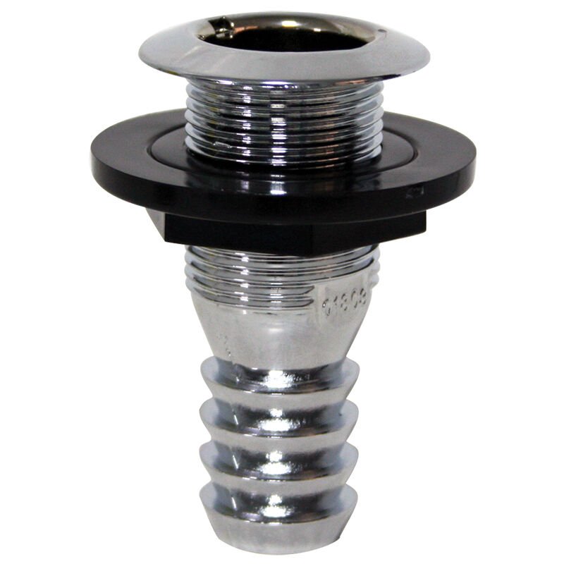 Kanal, Borda Çıkışı, 3/4'' Hortum İçin, Krom Renkli