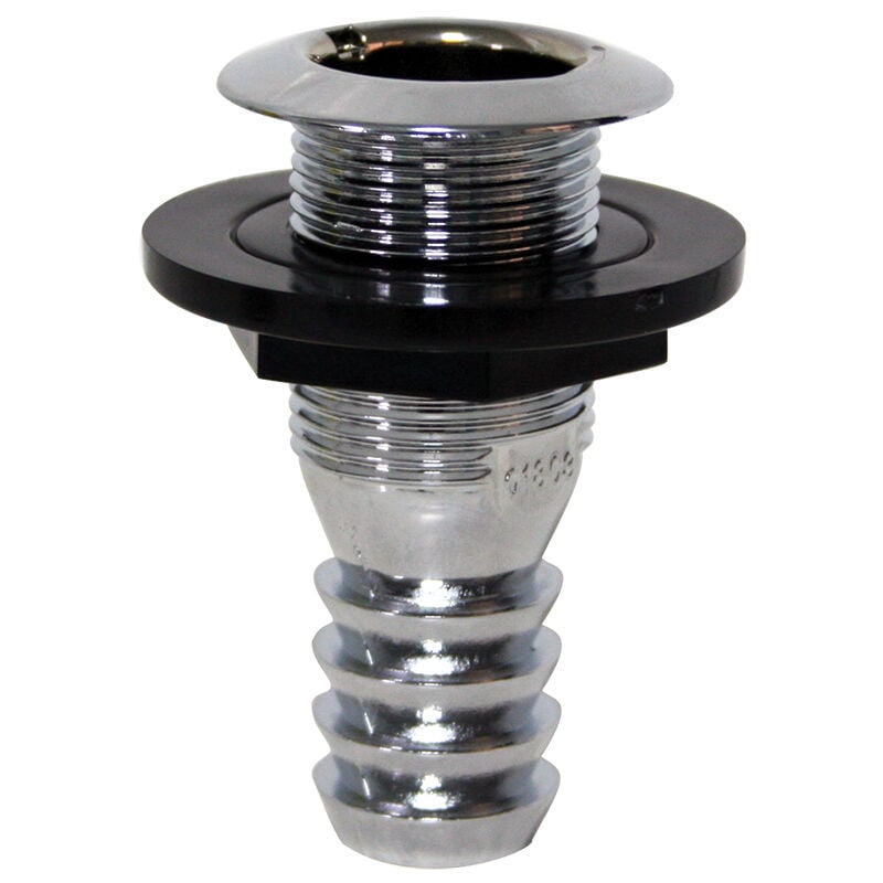 Kanal, Borda Çıkışı, 3/4'' Hortum İçin, Krom Renkli