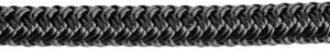 Örgülü Polyester Halat Siyah 6 mm