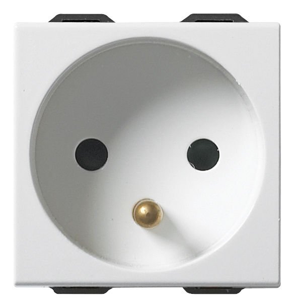 Vimar Neve Up 09212 2P+E 16A Fransız Standardı Priz Beyaz