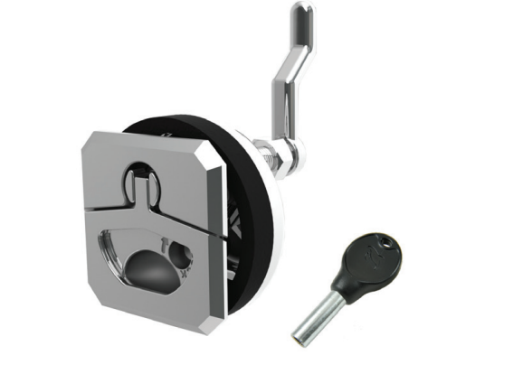 Motor Kapağı Kulbu Kare Kilitli 65x65x25 mm 316 Kalite