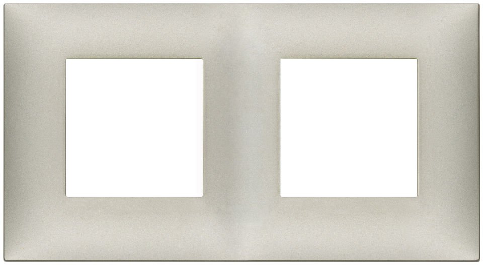 Vimar Neve Up 09664.22 4M Çerçeve (2+2)x71 TP Mat Nikel