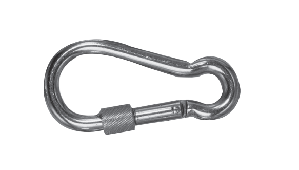 Lüks Karabina Emniyetli 10 mm 304 Kalite