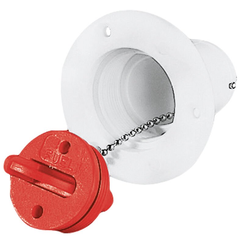 Plastic Deck Filler Ø38mm for Water, White