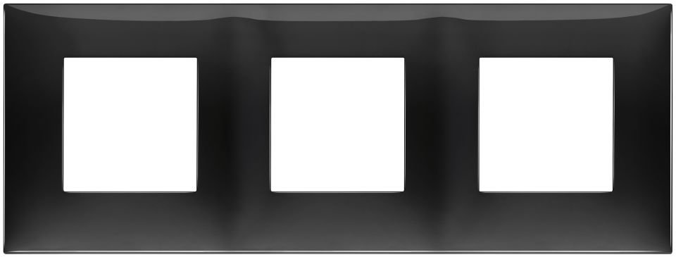 Vimar Neve Up 09666.04 6M Çerçeve (2+2+2)x71 TP Siyah