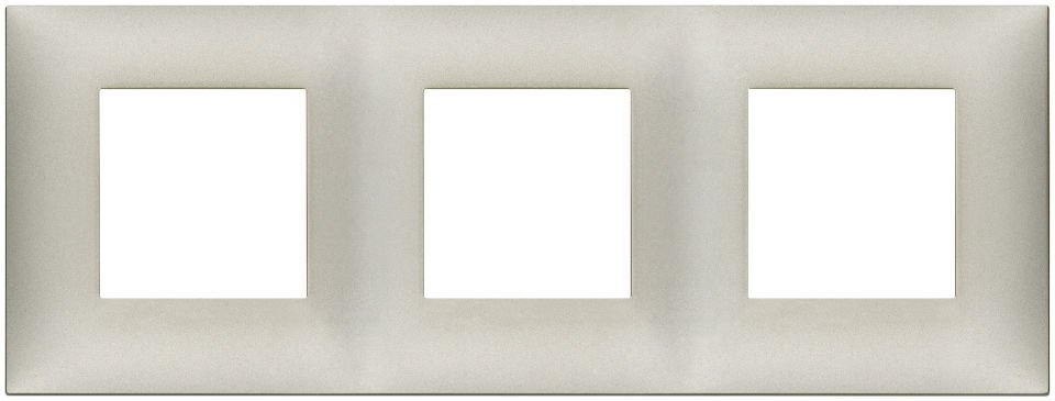 Vimar Neve Up 09666.22 6M Çerçeve (2+2+2) x71 TP Mat Nikel