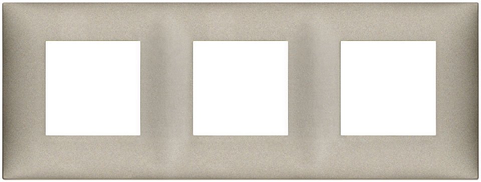 Vimar Neve Up 09666.23 6M Çerçeve (2+2+2) x71 TP Mat Titanyum
