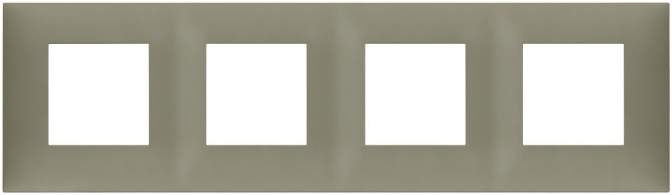 Vimar Neve Up 09668.13 Plate 8M (2+2+2+2) x71 TP Mat Kil Rengi