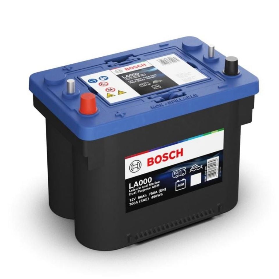 Bosch LA0000 12 Volt 50 Ah Dual Agm Akü