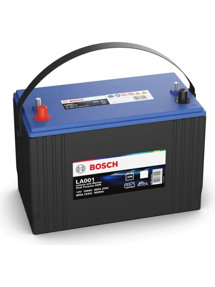 Bosch LA0010 12V 100AH Dual Agm Akü