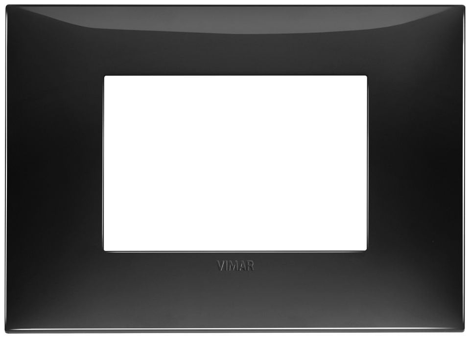 Vimar Neve Up 09673.04 3M Çerçeve TP Siyah