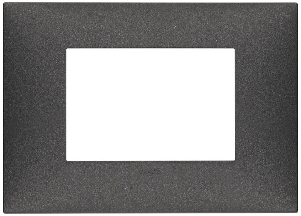 Vimar Neve Up 09673.14 3M Çerçeve TP Karbon Siyah