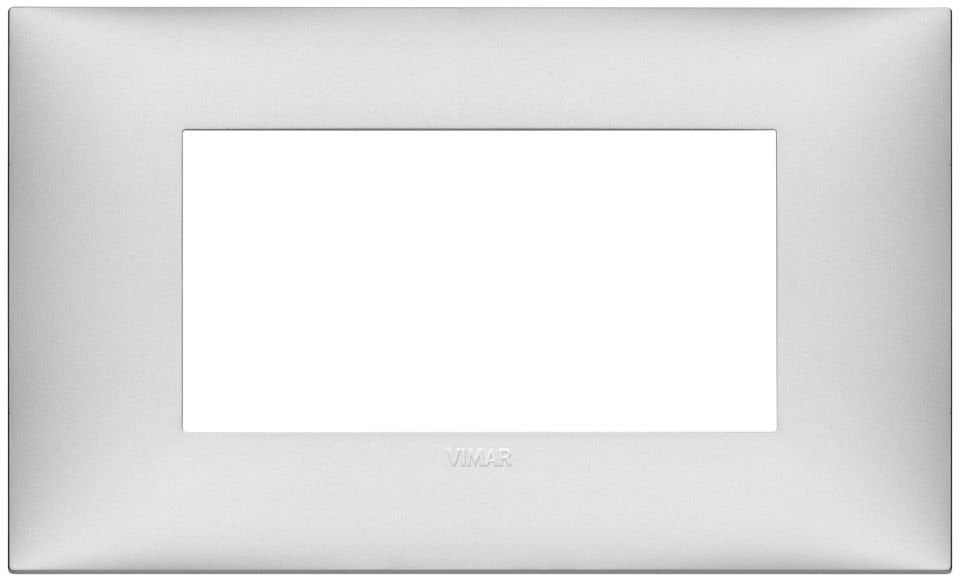 Vimar Neve Up 09674.21 4M Çerçeve TP Mat Gümüş