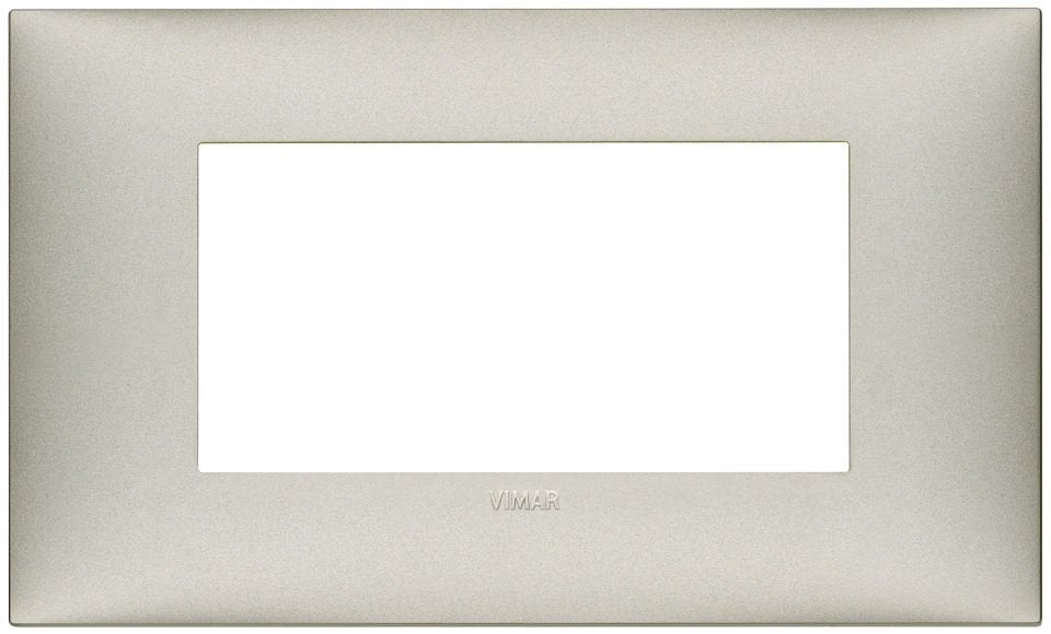Vimar Neve Up 09674.22 4M Çerçeve TP Mat Nikel