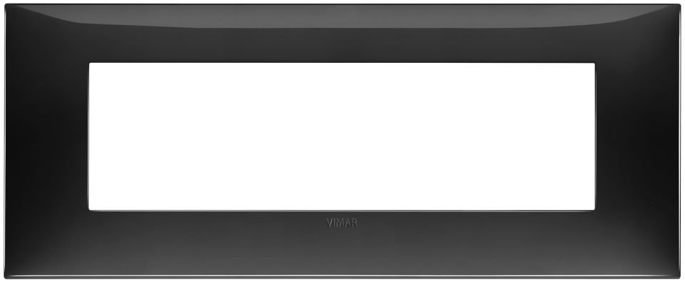 Vimar Neve Up 09677.04 7M Çerçeve TP Siyah