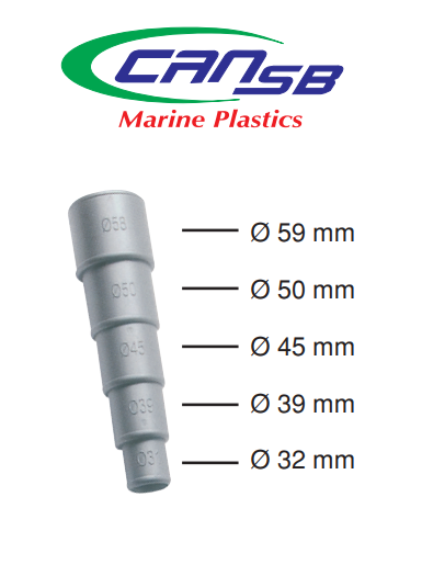 Hortum Konnektörü 32-59 mm