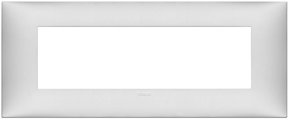 Vimar Neve Up 09677.21 7M Çerçeve TP Mat Gümüş