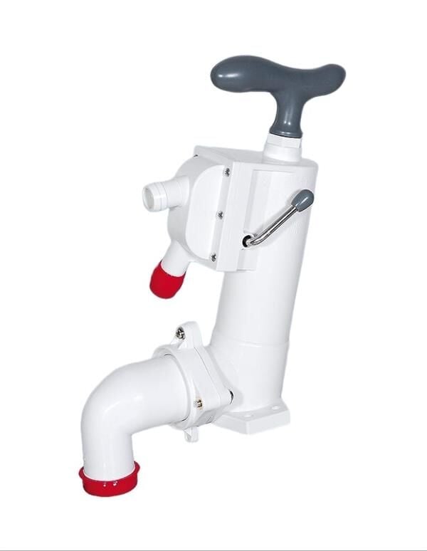 Komple Manuel Tuvalet Pompası, Açılı