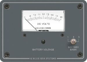 DC Analog Voltmetre 12 V